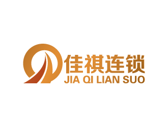 周金进的佳祺连锁（JQ）logo设计