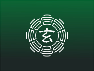 李泉辉的玄 mysterious healing artslogo设计