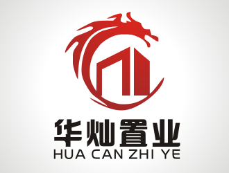 张军代的河南华灿置业有限公司logo设计