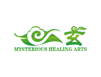 周金进的玄 mysterious healing artslogo设计