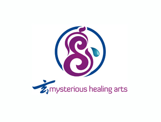 周国强的玄 mysterious healing artslogo设计