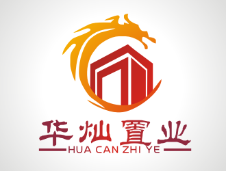 张军代的河南华灿置业有限公司logo设计