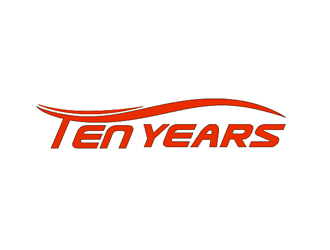 祝小林的ten years  十年logo设计
