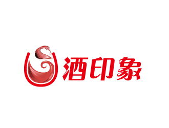 黄安悦的酒印象-进口酒业logo设计