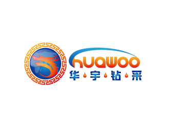 何锦江的华宇钻采(huawoo),四川华宇石油钻采装备有限公司logo设计