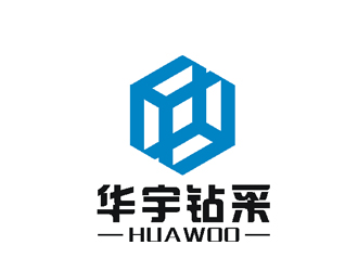 许明慧的华宇钻采(huawoo),四川华宇石油钻采装备有限公司logo设计