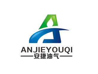 廖燕峰的安捷（anjie），四川安捷油气技术服务有限公司logo设计