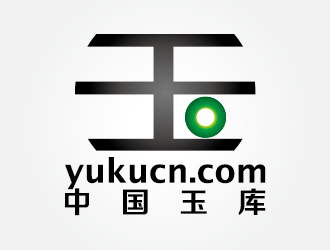 周同银的中国玉库网站字体logologo设计