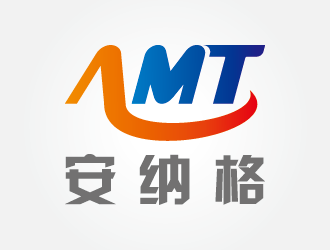 周同银的安纳格机械技术有限公司 英文缩写是AMTlogo设计
