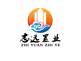 何锦江的枣庄志远置业有限公司LOGOlogo设计