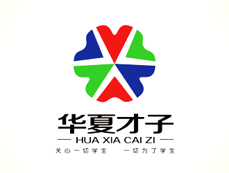 谭家强的华夏才子logo设计