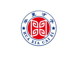 何锦江的华夏才子logo设计
