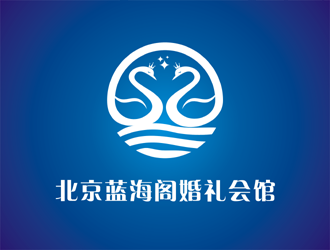 谭家强的蓝海阁logo设计