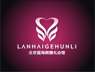 郑国麟的蓝海阁logo设计