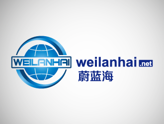 黄安悦的蔚蓝海logo设计