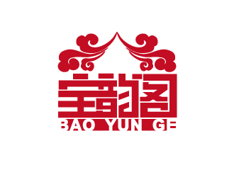 何锦江的宝韵阁logo设计