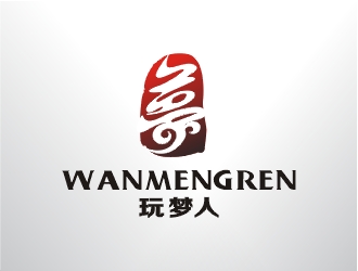 郑国麟的玩梦人logo设计