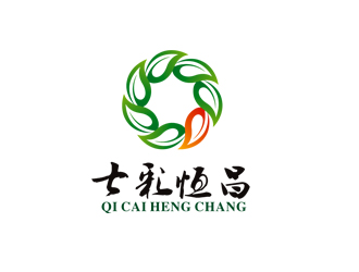 七彩恒昌LOGO设计 - LOGO123