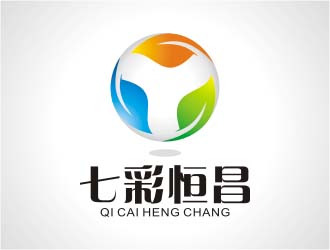 七彩恒昌LOGO设计 - LOGO123