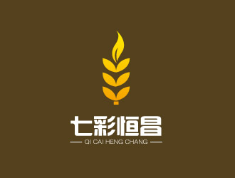七彩恒昌LOGO设计 - LOGO123