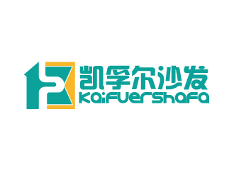 何锦江的凯孚尔沙发logo设计