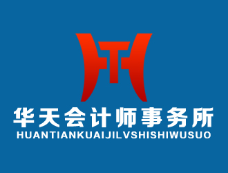 仓小天的四川华天会计师事务所有限公司logo设计