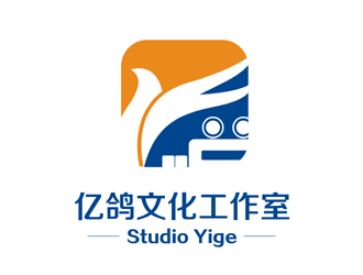 谭家强的巴黎亿鸽文化工作室logo设计