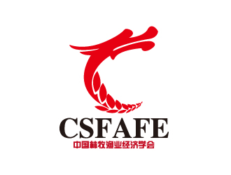 文大为的中国林牧渔业经济学会(CSFAFE) 会标及网站logologo设计