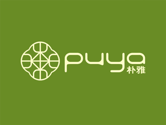 谭家强的朴雅PUYA家居logo设计logo设计