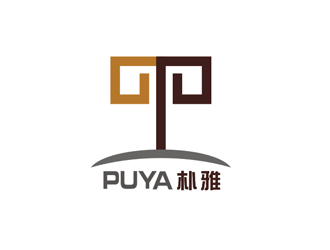 祝小林的朴雅PUYA家居logo设计logo设计