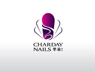 刘琦的芊朵美甲logo设计