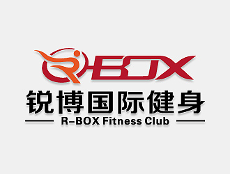 彭波的锐博国际健身logo设计