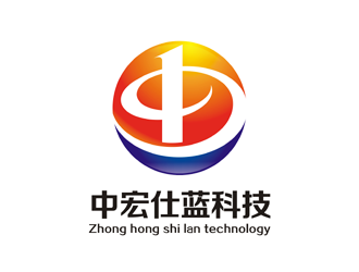 中宏仕蓝科技LOGO设计 - LOGO123