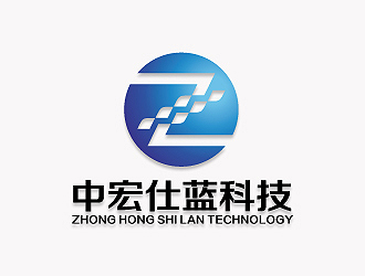 中宏仕蓝科技LOGO设计 - LOGO123