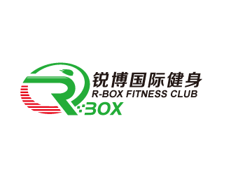 黄安悦的锐博国际健身logo设计