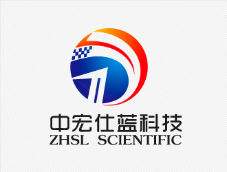 中宏仕蓝科技LOGO设计 - LOGO123