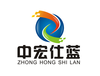 中宏仕蓝科技LOGO设计 - LOGO123