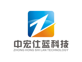 中宏仕蓝科技LOGO设计 - LOGO123