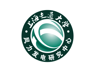 谭家强的上海交通大学风力发电研究中心徽章logo设计