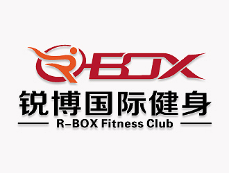 彭波的锐博国际健身logo设计
