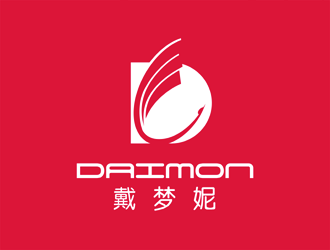 谭家强的中文：戴梦妮  英文:DAIMONlogo设计