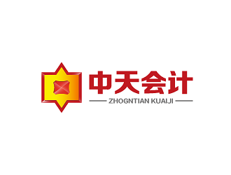 周耀辉的中天会计师logo设计