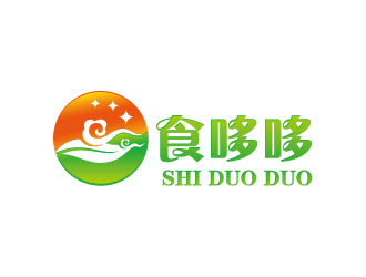 周金进的食哆哆 有机农产品logo设计