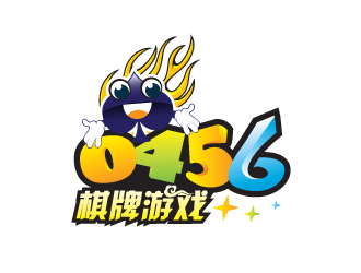 0456棋牌游戏logo设计