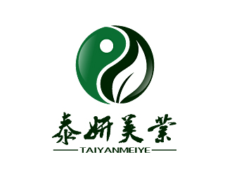 范振飞的泰妍美业logo设计