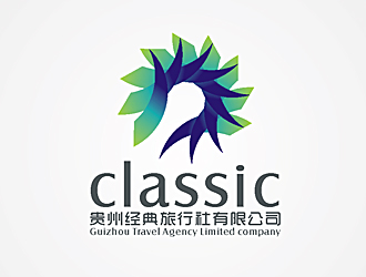 刘涛的贵州经典旅行社有限公司 “经典”英文为：classiclogo设计