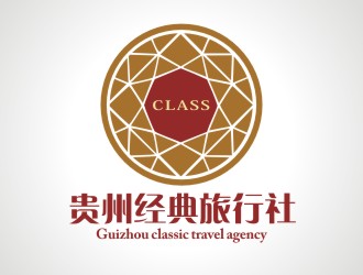 张军代的贵州经典旅行社有限公司 “经典”英文为：classiclogo设计