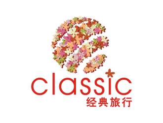 韦百战的贵州经典旅行社有限公司 “经典”英文为：classiclogo设计