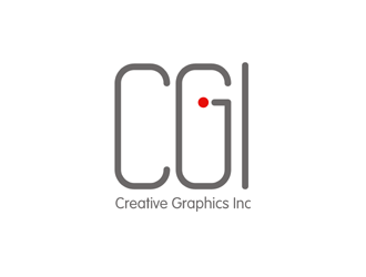 谭家强的Creative Graphics Inc (CGI)logo设计