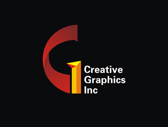 陈波的Creative Graphics Inc (CGI)logo设计